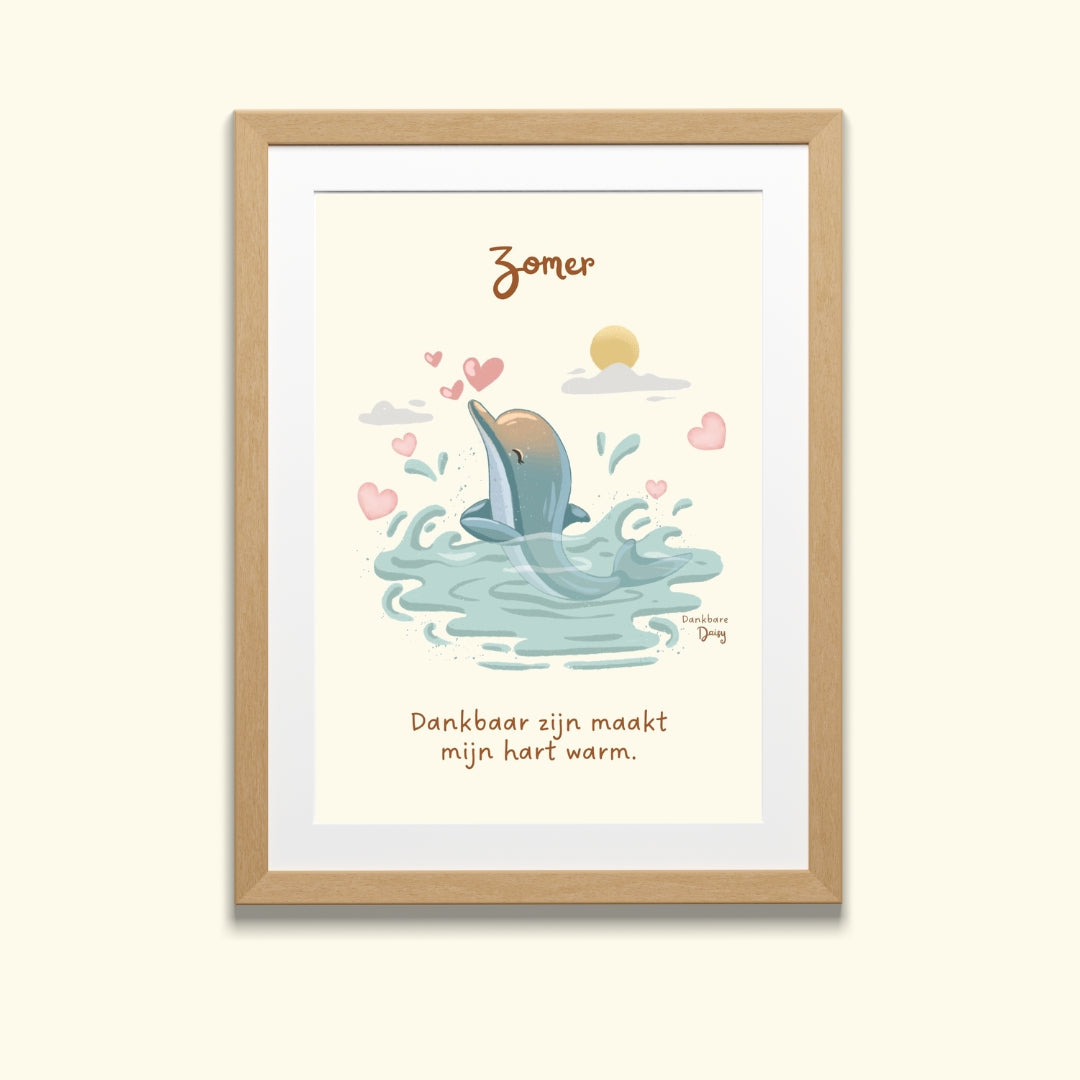 Seizoensposter A3 - Zomer + Herfst