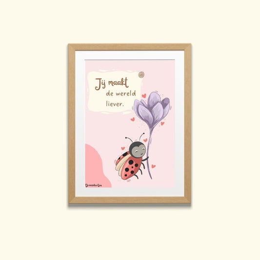 Droomdiertjes Kaart A6 - Lieve Lily