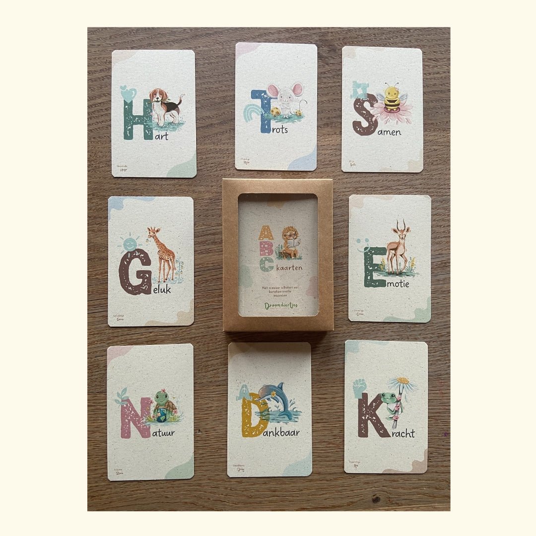 ABC Kaartenset - Droomdiertjes