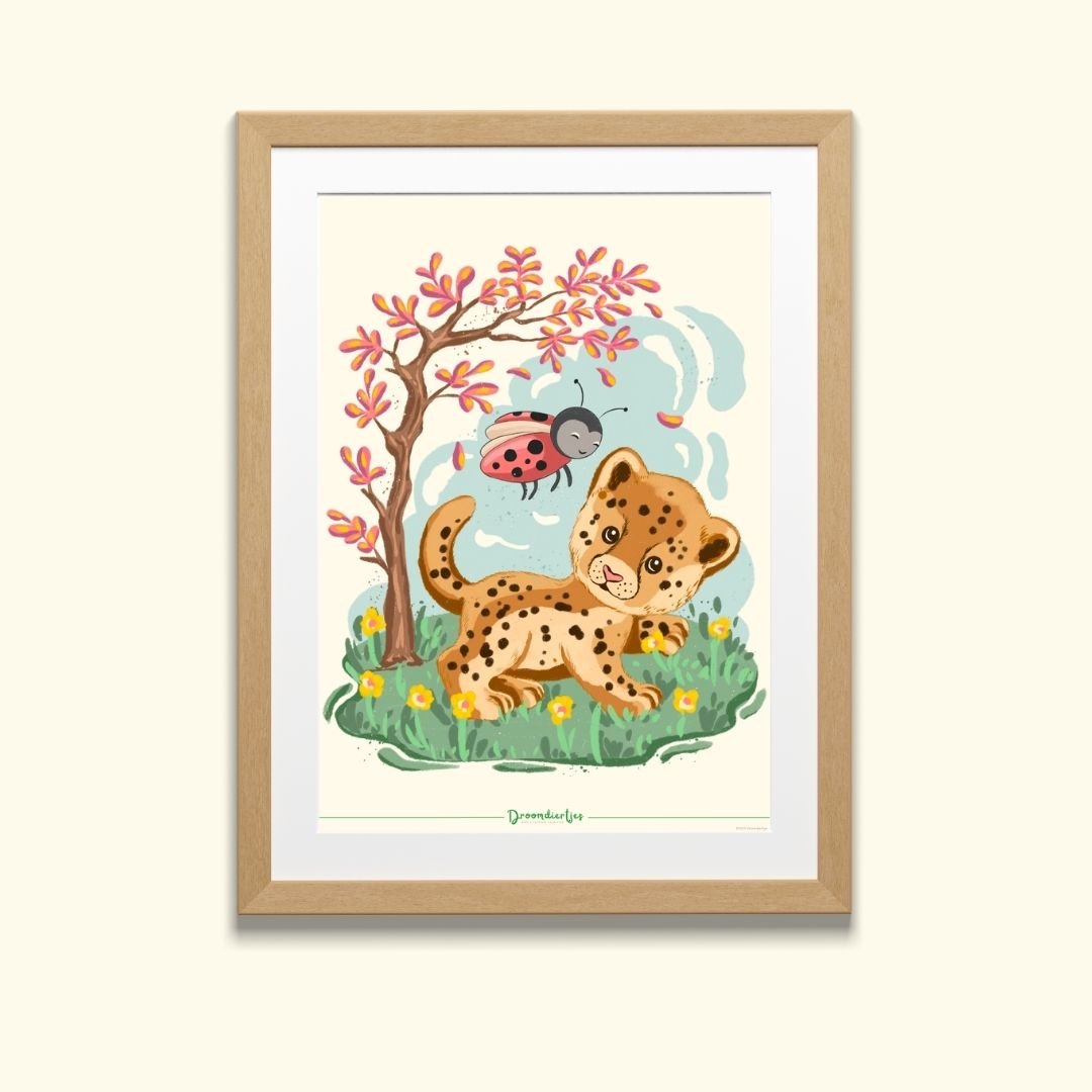 Droomdiertjes Poster A3 - Concentratie Charlie & Lieve Lily - Droomdiertjes