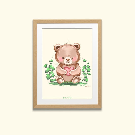 Droomdiertjes Poster A4 - Betrouwbare Bo - Droomdiertjes