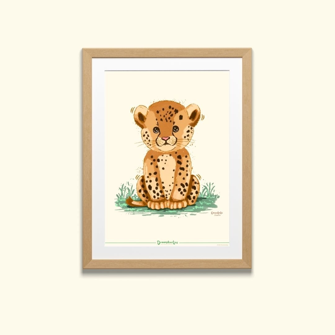 Droomdiertjes Poster A4 - Concentratie Charlie - Droomdiertjes