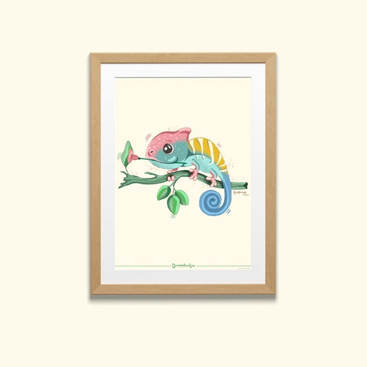 Droomdiertjes Poster A4 - Kunstzinnige Kasper - Droomdiertjes