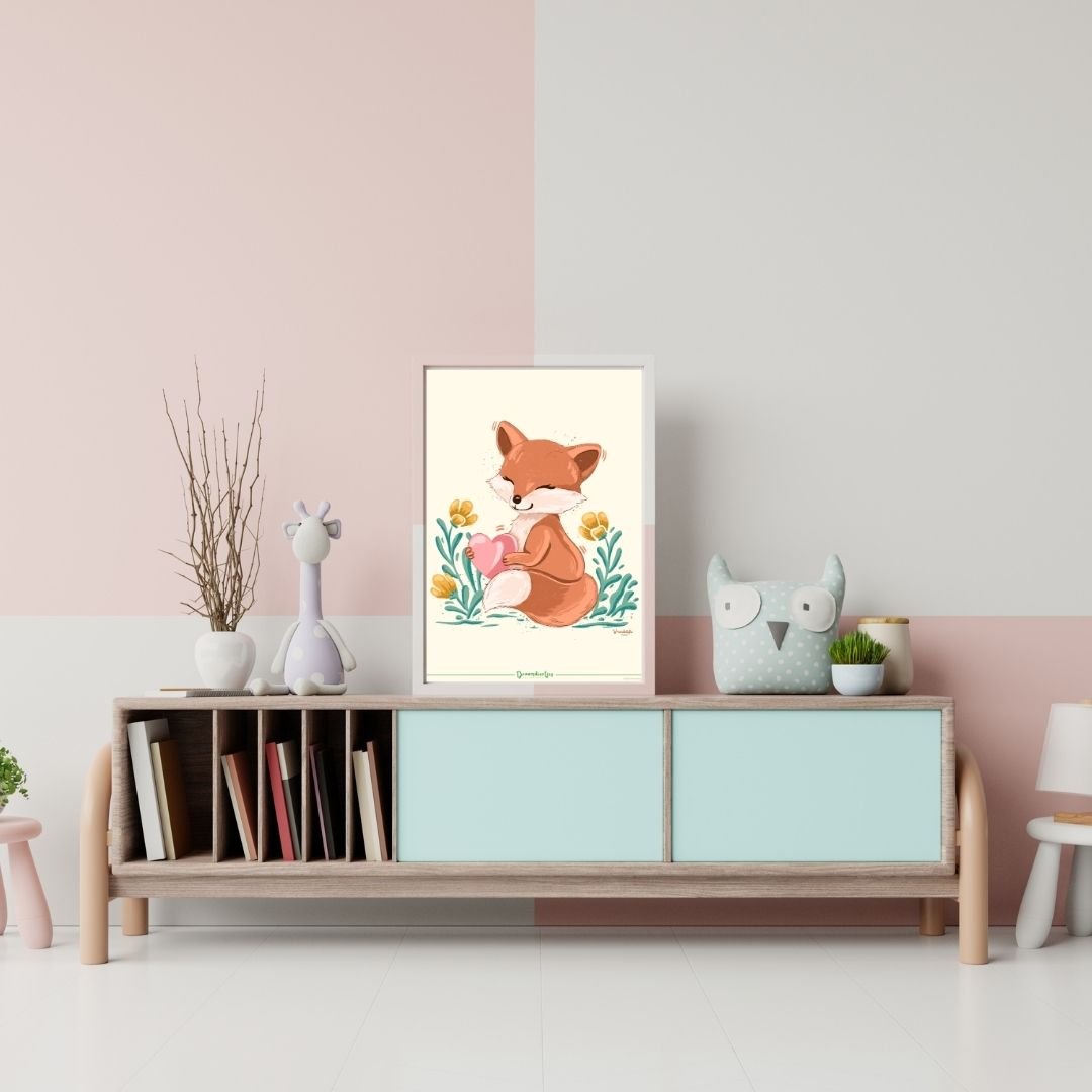 Droomdiertjes Poster A4 - Vriendelijke Vita - Droomdiertjes