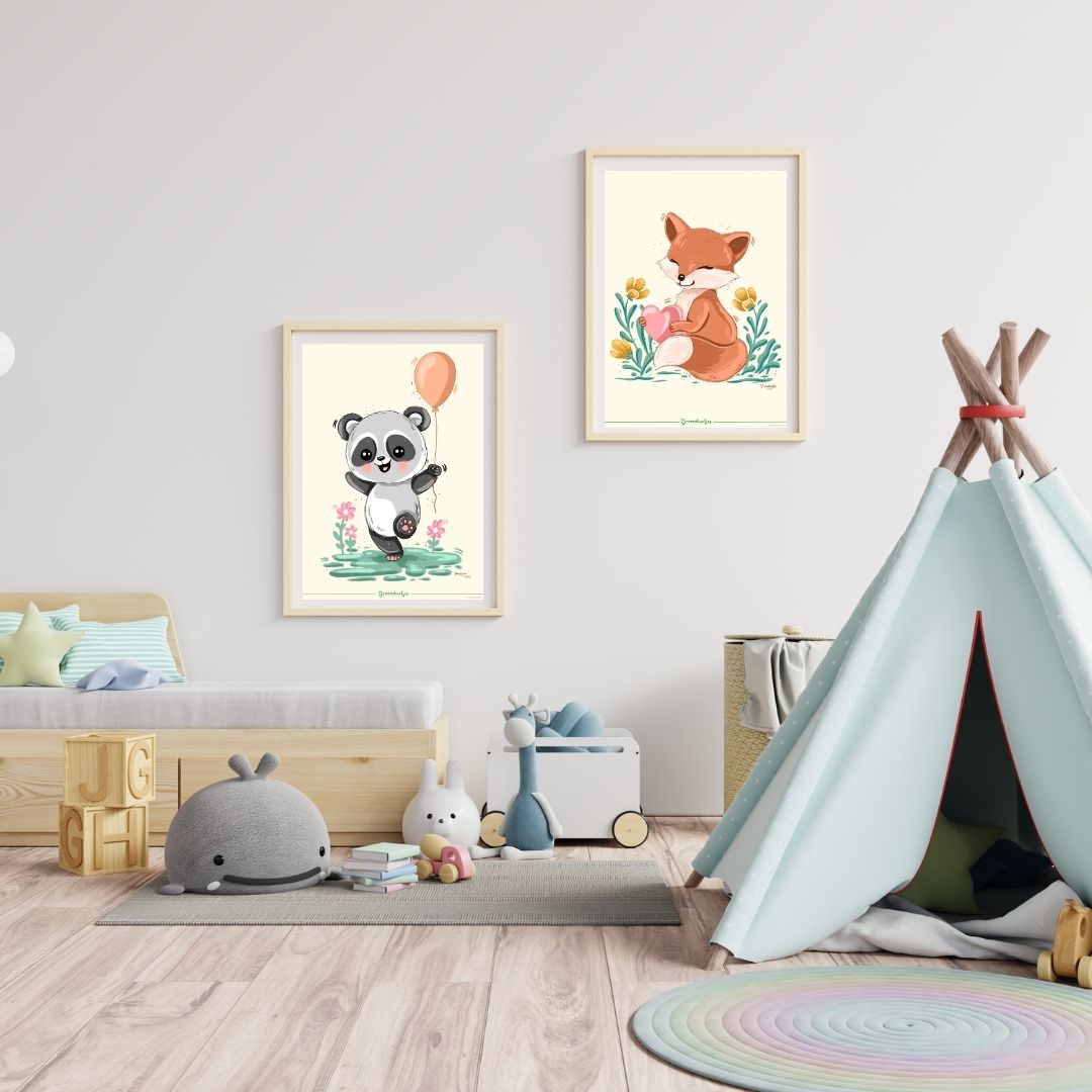 Droomdiertjes Poster A4 - Vriendelijke Vita - Droomdiertjes