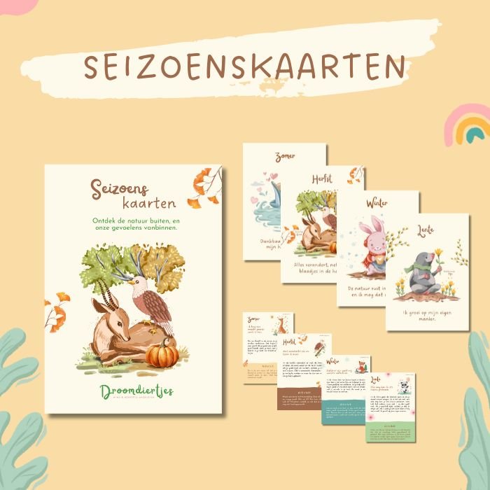 Seizoenskaartenset - Droomdiertjes